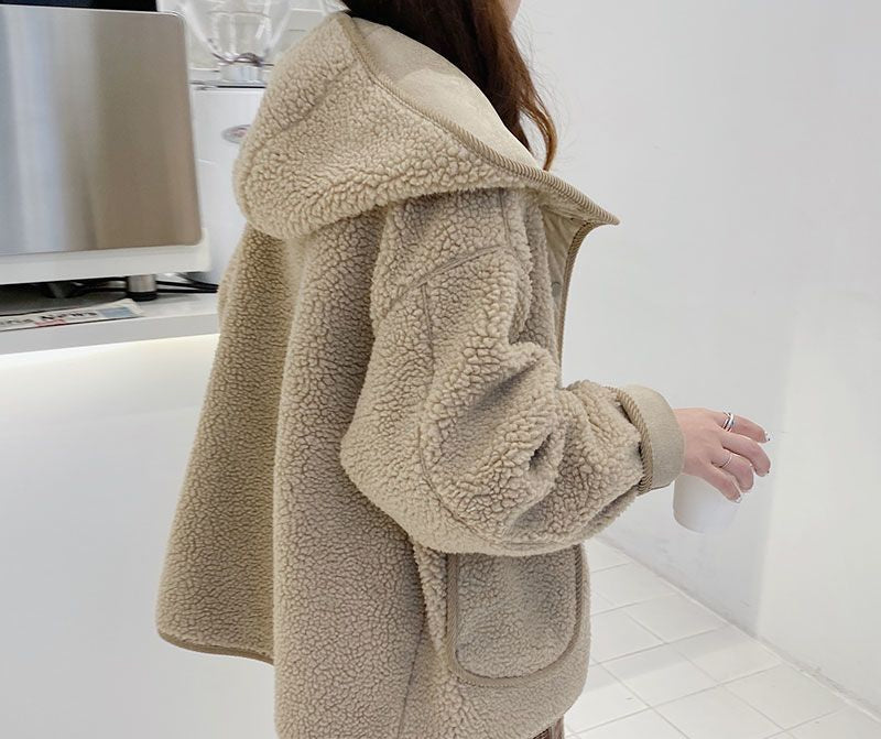 Women's Lamb Wool Coat