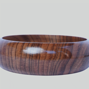 Dark Brown  Wooden Bowl