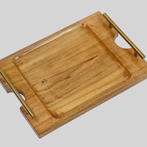 Wooden Serving Trays Set