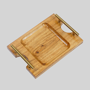 Wooden Serving Trays Set