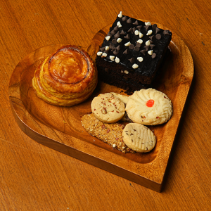 Heart Wooden Serving Tray